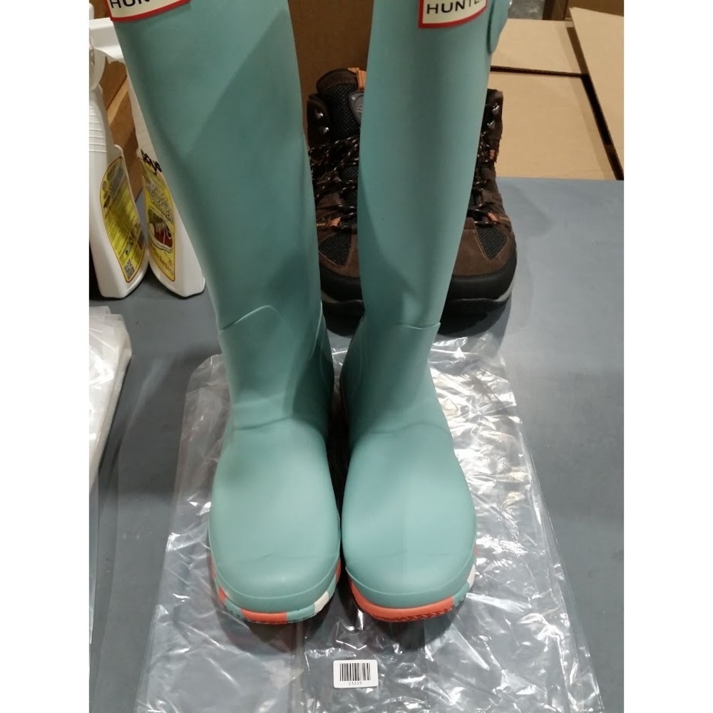 Hunter Women's Green Rain Boots